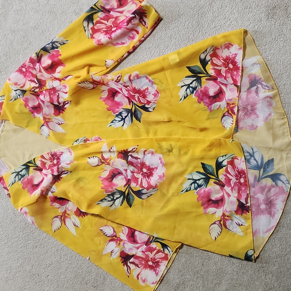 Kimono Cardigan Blouse - Medium